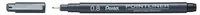 Pentel Pointliner Black Stick ballpoint pen 12 pc(s)