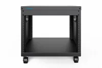 DIGITUS Universal 19-Zoll Equipment Rack mit Rollen, 8HE