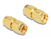 Delock Antennenadapter RP-SMA Stecker (m) - RP-SMA Stecker (m) - Antennenanschluss: RP-SMA - Antennenanschluss Hardware: RP-SMA - Aussenanwendung: Keine Angaben