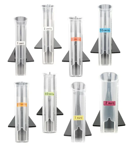 Olympia Plastikröhrchen-Set für CC 202 8 Stück transp.