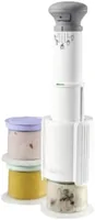 Cuisinart Glacemaschine ICEFD10E 0.24 l, Weiss - Glacesorte: Milchshake - Sorbet - Füllmenge: 0.24 l - Nachfüllöffnung: Keine Angaben - Detailfarbe: Weiss
