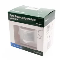 intertechno PIR-6000 Passiver Infrarot-Sensor (PIR) Kabellos Freistehend Weiß