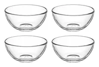Leonardo Schale Cucina 10 cm, 4 Stück, Transparent - Unterteilungsmöglichkeit: Keine Angaben - Material: Kalk-Natron-Glas - Detailfarbe: Transparent - Set: Ja - Durchmesser: 10 cm - Verpackungseinheit: 4 Stück