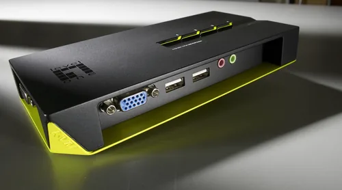 LevelOne KVM-Switch 4 PC VGA+USB+Audio