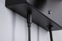 Paulmann Wandleuchte 3-Step-Dim Jerik USB C Schwarz - Leuchten Kategorie: Wandleuchte - Betriebsart: Netzbetrieb - Lampensockel: LED fest verbaut - Farbtemperatur Kelvin: 3000 K - Dimmbar: dimmbar - Farbwiedergabeindex CRI: 80