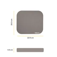 FELLOWES Mausmatte 58023 gummiert grau