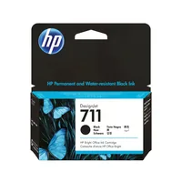 HP 711 38-ml Black DesignJet Ink Cartridge