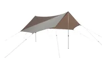 Outwell Tarp Louisiana TC 390 x 400 cm, Braun - Detailfarbe: Braun - Tiefe: 390 cm - Breite: 400 cm - Form: Eckig - Wassersäule: 3000 mm - Nachhaltigkeit: Nicht angegeben