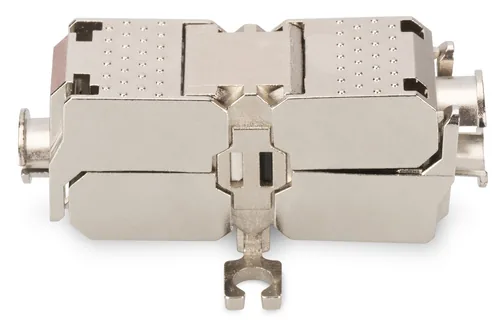 CAT6A FIELD TERMINATION COUPLER 500 MHZ SHIELDED 26X35X80MM