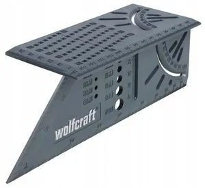 Wolfcraft Gehrungswinkel 3D 150 x 275 x 66 mm - Typ: Winkelmesser
