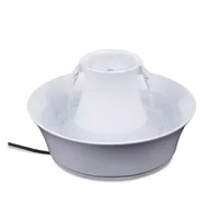 PetSafe Wasserautomat Drinkwell Keramik-Trinkbrunnen Avalon, 2 l - Detailfarbe: Weiss - Tierart: Katze - Hund - Produkttyp: Wasserautomat