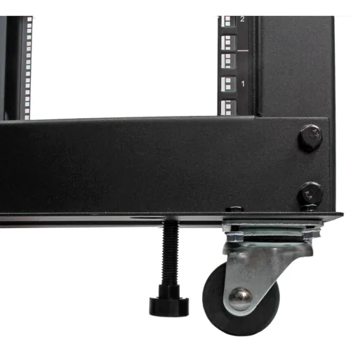 12U SERVER RACK - OPEN FRAME ADJUSTABLE DEPTH 4 POST RACK