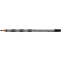 FABER-CASTELL Bleistift GRIP 2001 HB 117200 mit Radierer
