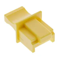 InLine Staubschutzkappen für RJ45 Buchsen - gelb - 100 Stück