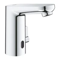 GROHE Waschtisch-Armatur mit Infrarot-Elektronik Get E - Material: Messing - Anschlussmass: 1/2 - Farbe: Silber - Ausführung: Infrarot-Elektronik - Produktfamilie: Keine