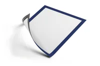 DURABLE Präsentationsrahmen Duraframe Magnetic A4 5 Stück Blau - Papierformat: A4 - Detailfarbe: Blau