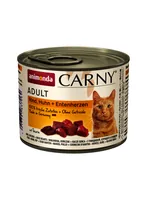 ANIMONDA Carny Adult Beef, chicken and duck hearts - wet cat food - 200g