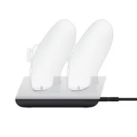 Trust Ladestation GXT 254 Zweifach-Ladedock für PS5 - Plattform: PlayStation 5 - Schnittstellen: USB Typ C - Detailfarbe: Weiss