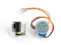 Whadda Schrittmotor 5 V DC mit ULN2003 Treiber ULN2003 - Zubehörtyp: Schrittmotor - Funktionen: Motor - Set: Ja