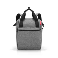 Reisenthel Rucksack Allrounder R Twist Silver - Volumen: 12 l - Rucksack Typ: Taschenrucksack - Zielgruppe: Herren - Damen - Eigenschaften: Keine Eigenschaft - Zertifikate: amfori BSCI - Helm Fixierung: Nein