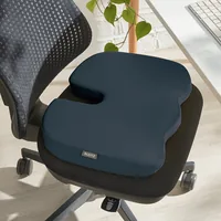 Leitz Ergo Cosy Sitzkissen - Material Bezug: Baumwolle - Produktkategorie: Sonstiges - Breite: 35.5 cm - Detailfarbe: Grau - Länge: 45.5 cm - Material Füllung: Schaumstoff