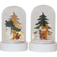 Star Trading Forest Friends 9 cm, 2 Stück - Betriebsart: Batteriebetrieb - Fernbedienung: Nein - Aussenanwendung: Nein - Anwendungszweck: Stehend - Timerfunktion: Nein - Set: Nein