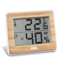 ADE WS 1702 Indoor Electronic hygrometer Bamboo