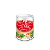 Morga Gemüsebouillon fettfrei 500 g - Produkttyp: Gemüsebouillon - Nährwertangabe pro: 100 g - Energiegehalt (in kj): 810 KJ - Energiegehalt (in kcal): 190 Kcal - Fett: 0.5 g - Gesättigte Fettsäuren: 0 g