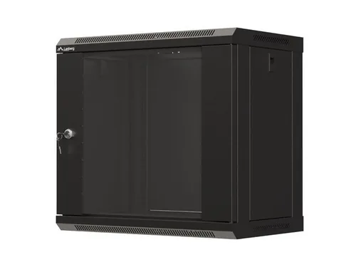 Lanberg WF03-5309-10B rack cabinet 9U Wall mounted rack Black