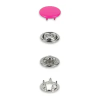 Prym Druckknöpfe Jersey 12 mm, Pink - Detailfarbe: Pink