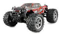 Amewi Monster Truck M-Land, Rot RTR, 1:16 - Fahrzeugtyp: Monster Truck - Antrieb: 4x4 - Antriebsart: Elektro Brushed - Modellausführung: RTR (Ready to Run) - Benötigt zur Fertigstellung: Batterien für Sender - Detailfarbe: Rot