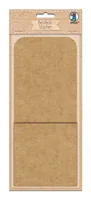 URSUS Bestecktasche 6 Stück - Detailfarbe: Braun - Ausziehbar: Nein - Material: Karton