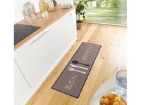 Hanse Home Teppich Bon Appetit 50 x 150 cm - Nachhaltigkeit: Nicht angegeben - Teppichtyp: Antirutschmatte - Motiv: Essen - Detailfarbe: Braun - Breite: 50 cm - Länge: 150 cm