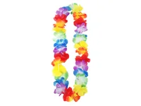 Partydeco Halskette Hawaii 90 cm, Mehrfarbig - Packungsgrösse: 1 Stück - Produkttyp: Partyaccessoire - Material: Polyester - Detailfarbe: Mehrfarbig - Motto: Sommer
