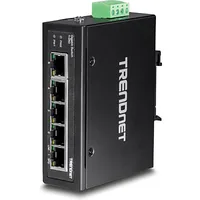 TRENDnet Industrie Switch 5 Port Gbit IP30 Metall
