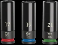 Wera 05004595001 impact socket Impact socket set Black