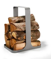 Philippi Kaminholzkorb Log 36 x 26 x 44 cm, Grau - Kamin Typ: Holzkorb - Aussenanwendung: Keine Angaben - Gewicht: 3.39 kg - Breite: 25.4 cm - Höhe: 44 cm - Tiefe: 35.56 cm