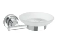 TESA 40297-00000-00 soap dish Stainless steel, White