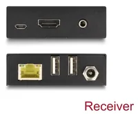 DeLOCK 65957 KVM extender Transmitter & receiver