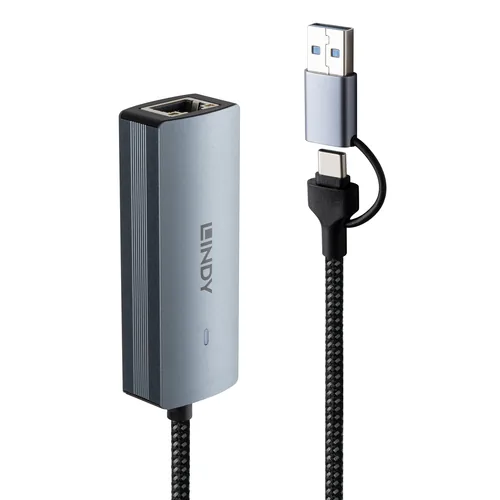 Lindy USB 3.2 Gen 1 to 5G Ethernet Converter