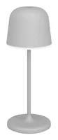 EGLO Leuchten MANNERA-S Tischlampe in/outdor LED Touch Grau - Betriebsart: Akkubetrieb - USB - Smart Home: Nicht kompatibel - Dimmbar: dimmbar - Produkttyp: Akku-Leuchte - Tischleuchte - Lichtsensor (Dämmerung): Nein - Timerfunktion: Nein