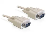 Delock Anschlusskabel RS-232 DB9 - RS-232 DB9 (m-m) 3 m - Datenanschluss Seite A: RS-232 DB9 Stecker - Kabeltyp: Anschlusskabel - Datenanschluss Seite B: RS-232 DB9 Stecker - Kabellänge: 3 m