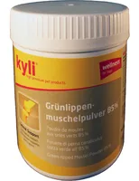 kyli Hunde-Nahrungsergänzung Grünlippenmuschel-Extrakt, 375 g - Nahrungsergänzungstyp: Pulver - Tierbedürfnis: Knochen & Knorpel - Gelenke & Beweglichkeit - Entzündungs- / schmerzlindernd - Zertifikate: Keine Zertifizierung - Produkttyp: Ergänzungsfutter 