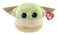 Ty Plüsch Squishy Beanie Grogu 20 cm - Plüschtierart: Kuscheltier - Kategorie: Fantasy - Altersempfehlung ab: 3 Jahren - Tierart: Keine - Detailfarbe: Beige - Grün - Höhe: 20 cm