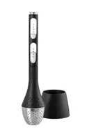AdHoc TE11 tea strainer Glass, Plastic, Stainless steel Black, Stainless steel