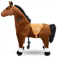 zoosy Reittier Pferd Gr. M - Altersempfehlung ab: 4 Jahren - Material: Plastik - Schaumstoff - Textil - Holz - Eigenschaften: Keine Eigenschaft - Zertifikate: Keine Zertifizierung