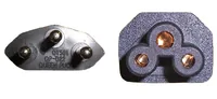 Diggelmann SPNBI-05 power cable Black 0.5 m T12 C5 coupler