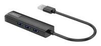 ONIT F01260 interface hub USB 3.2 Gen 1 (3.1 Gen 1) Type-A 5000 Mbit/s Black