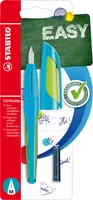 STABILO EASYbuddy ergonomischer Schulfüller inkl. Patrone - Strichstärke: Medium (M) - Set: Nein - Bedienungsseite Stift: Universal - Ergnonomisch Schreiben: Ja - Anwender: Kinder - Schüler - Schriftfarbe: Königsblau