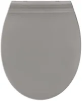 Kleine Wolke Toilettensitz Alley Grau - Detailfarbe: Grau - Breite: 37 cm - Länge: 45 cm